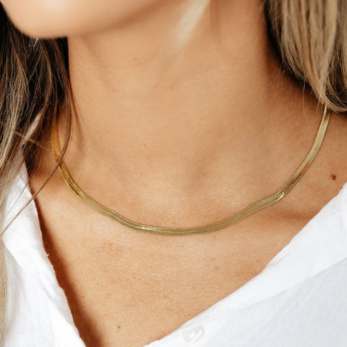 Golden snake chain