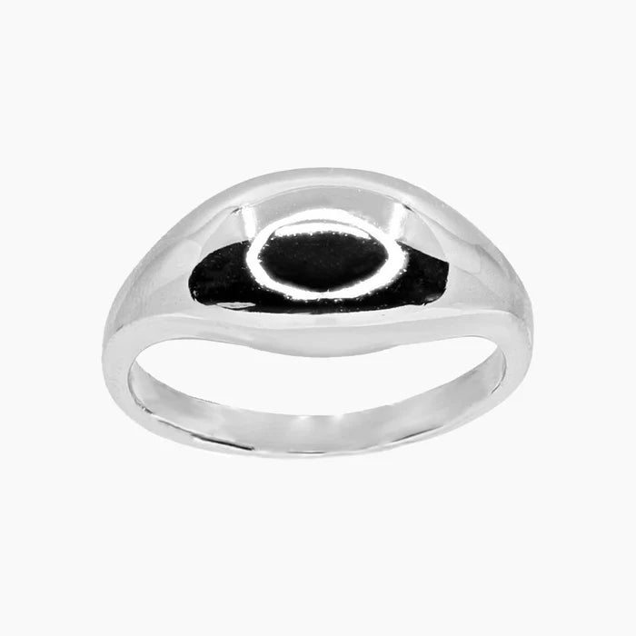 Luna silver ring