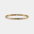 Starry sky gold plated bracelet