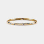 Starry sky gold plated bracelet