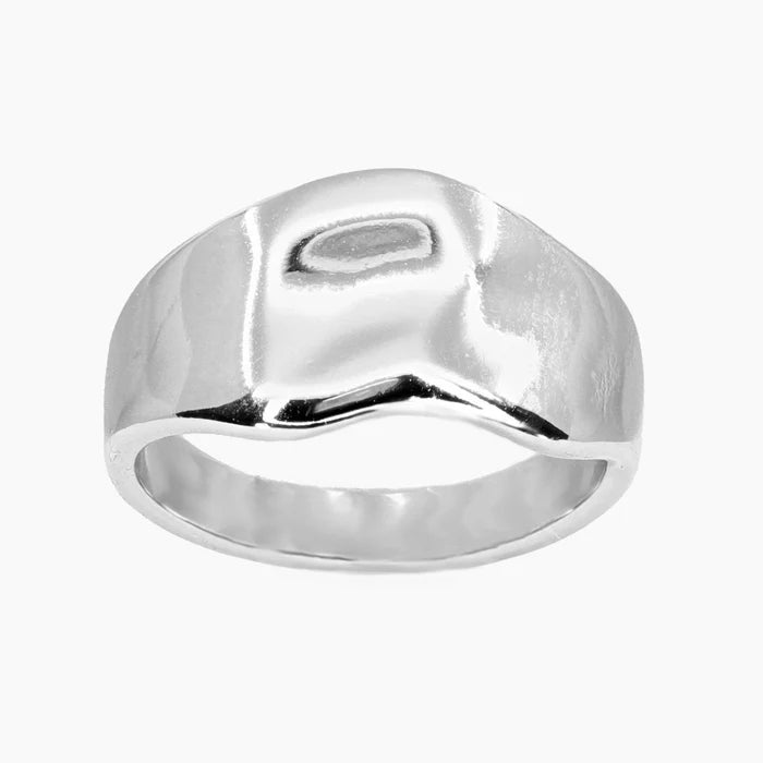 Silver jaina ring