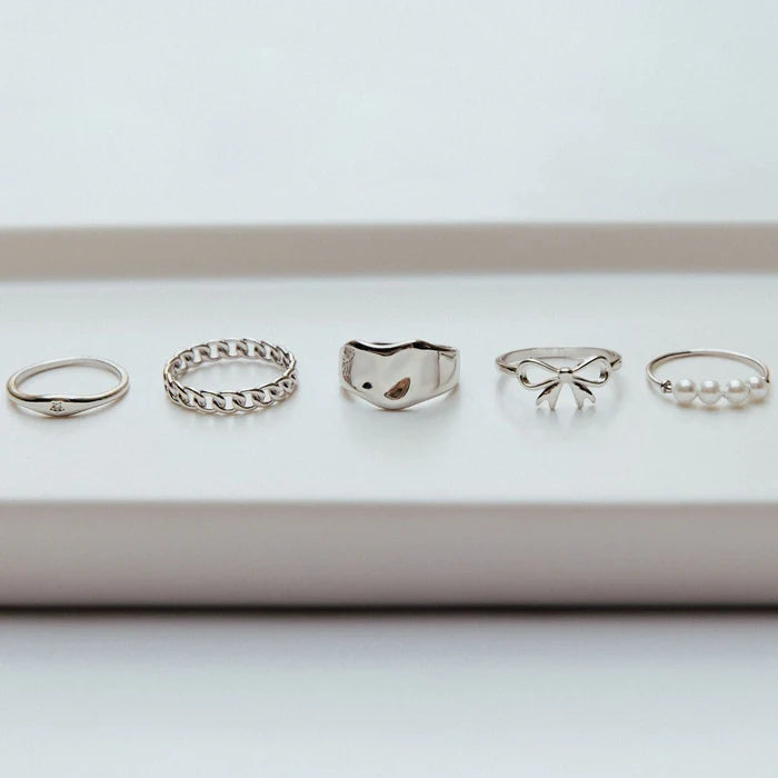 Skylar silver ring